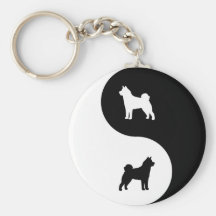 Akita Yin Yang Schlüsselband