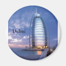 Al-arabisches Hotel Dubais Burj (durch St.K) Kühlschrankmagnet