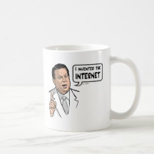 Al Gore, erfand ich das Internet Teehaferl