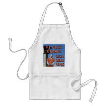 Al Gore Orange Aprons