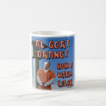 Al Gore Orange Coffee Mug