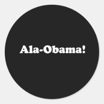 ALA-OBAMA - Besonders angefertigt Aufkleber