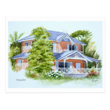 Alamanda, Stonehaven Bucht. Tobago Postkarte