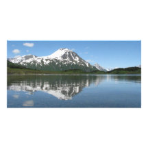 Alaska-Gebirgsreflexion Bildkarten