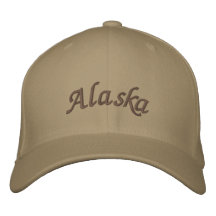 Alaska stickte Hut Bestickte Baseballmütze