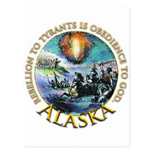 Alaska-Tee-Party Postkarten