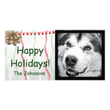 ALASKISCHER MALAMUTE FOTOKARTENVORLAGE