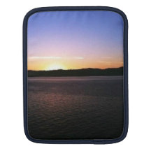 Alaskischer Sonnenuntergang iPad Sleeves