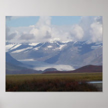 Alaskischer Wildnis-Plakat-Druck