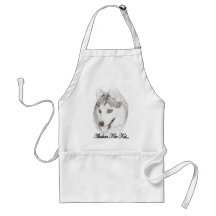 Alaskisches Klee Kai Schürze