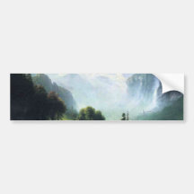 Albert Bierstadt staubbach fällt nahe lauterbru Auto Sticker