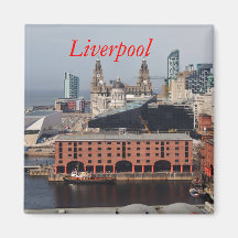 Albert-Dock - Kühlschrankmagnet