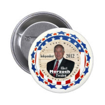 Albert Morzuch für Präsidenten 2012 Button