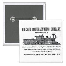 Alco - Dickson Manufacturing Company 1856 Anstecknadelbuttons