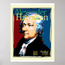 Alexander Hamilton-Plakat