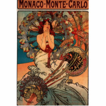 Alfons Mucha Monaco Monte Carlo Fotoskulpturen