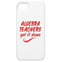 Algebra Teachers iPhone 5 Cover