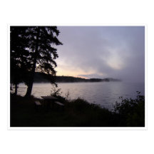 Algonquin-Fall-Morgen Postkarten