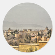Alhambra-Palast, Granada, Spanien Sticker