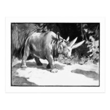 Alice B. Woodward: Arsinoitherium Kunstpostkarte