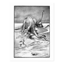 Alice B. Woodward: Diplodocuskunstpostkarte