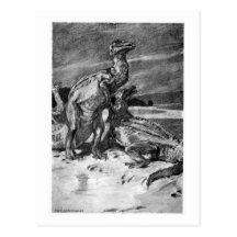 Alice B. Woodward: Iguanodonts Kunstpostkarte