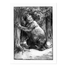 Alice B. Woodward: Megatheriumkunstpostkarte
