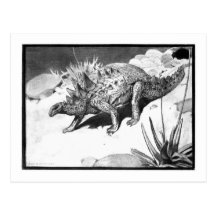Alice B. Woodward: Polacanthus Kunstpostkarte