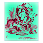 Alice im Wunderland - das wütende Hutmacher-Plakat poster