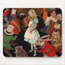 Alice im Wunderland Mauspad