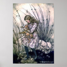 Alice und das Schwein-Baby Plakatdrucke