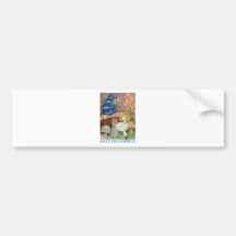 Alice und die Raupe Auto Sticker