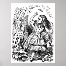 Alices Abenteuer im Märchenland Plakatdrucke