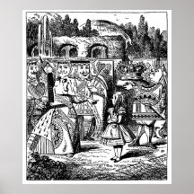 Alices Abenteuer im Märchenland Posterdrucke