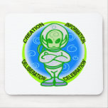 Alien-Feier Mousepad