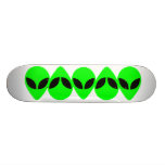 Alien-Kopf Personalisierte Skatedecks
