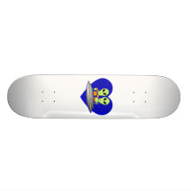 Alien-Liebe Personalisiertes Skatedeck