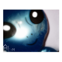 Alien Postkarten