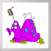 Alien Turle Plakatdrucke