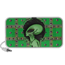 Alien und Planet Reise Lautsprecher