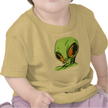 Alien und Schmetterling Shirts
