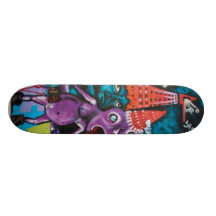 AlienGraffitiSkateboard Skateboard Brett