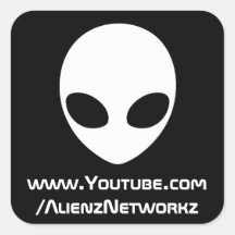 AlienzNetworkz - Aufkleber (ursprünglich)
