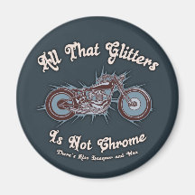 Alle die Glitter Kühlschrankmagnet