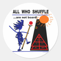 Alle, die… schlurfen, sind nicht Brett! Sticker