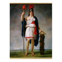 Allegorie der Republik Postkarte