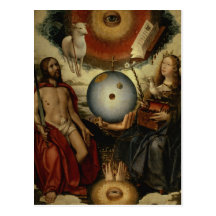 Allegorie des Christentums Postkarte