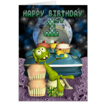 Alles Gute zum Geburtstag, aus dieser Welt heraus, Karten