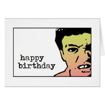 alles Gute zum Geburtstag gemein Karte