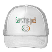 Alles ist gut! Irland-Flaggen-Farben Kult Cap